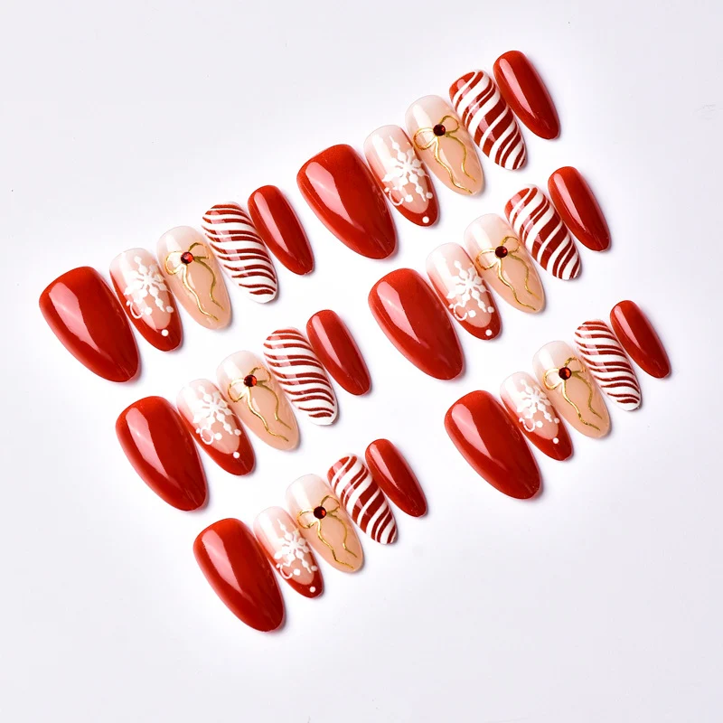 Festliches saisonales Press-On-Nail-Art-Set Karnz 1790636425