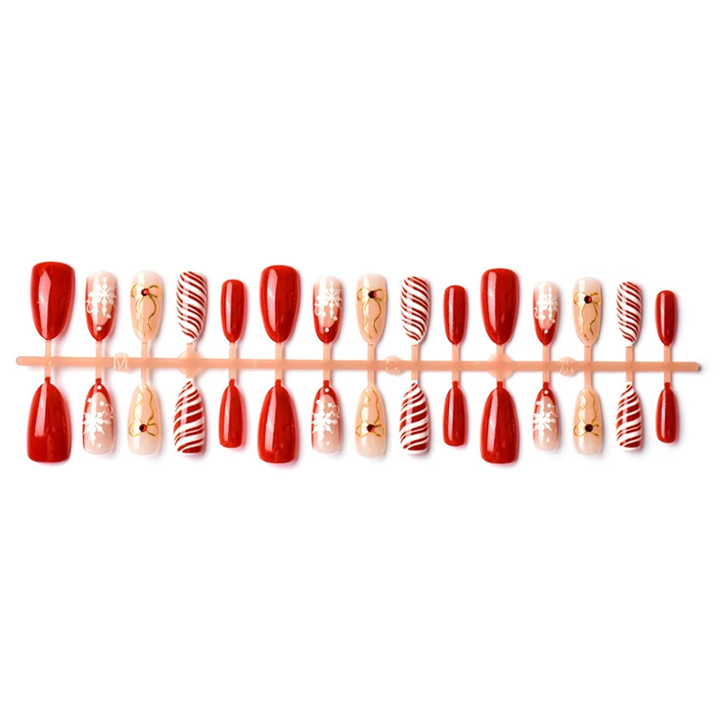 Festliches saisonales Press-On-Nail-Art-Set Karnz 1790636425