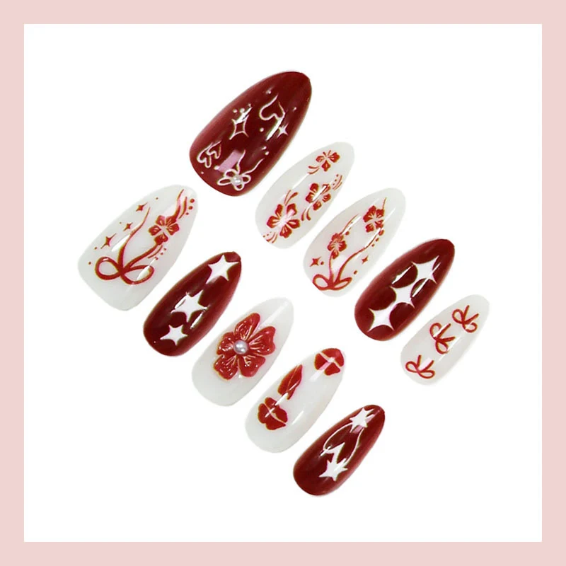 Festliche Ornamente Press-On Nagelkunst Kollektion Karnz