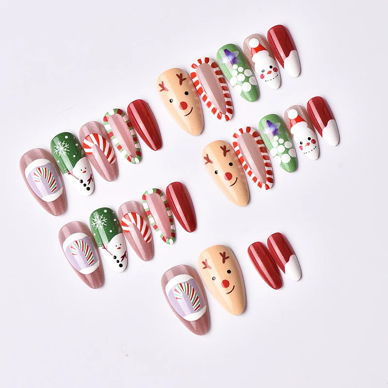 Festliches, Feiertags-Thema Press-On Nagelkunst-Set Karnz 1790636733