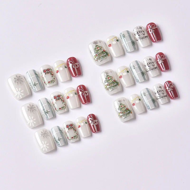 Festliches Holiday Press-On Nail Art Set Karnz 1790636522