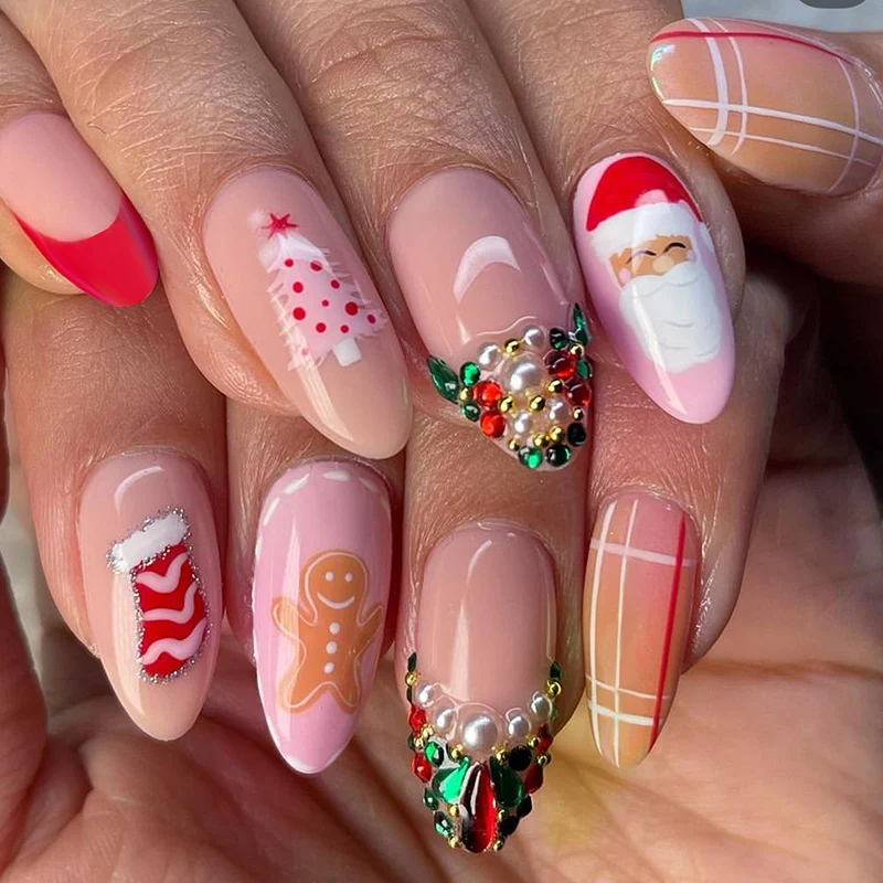 Festliches Urlaubs-Nagelkunst-Set Karnz
