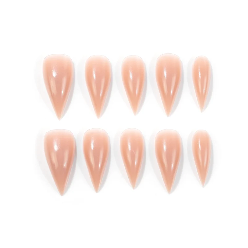 Elegante Spitz-Kunstnagel-Set Karnz