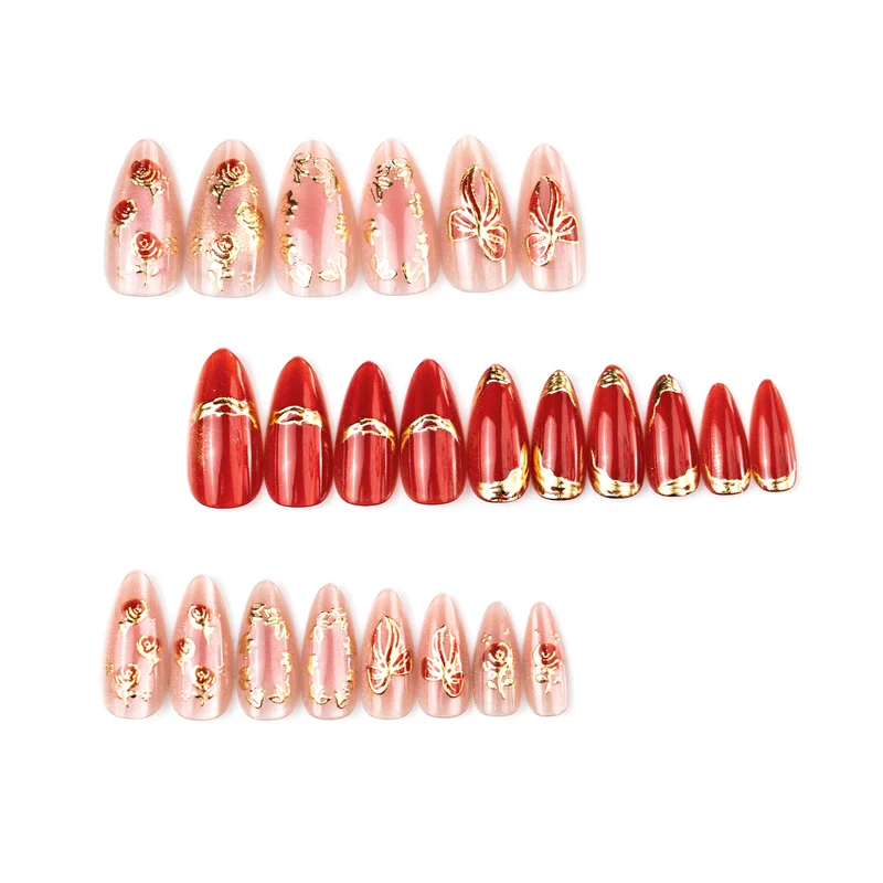 Dekorative Nagelspitzen Karnz