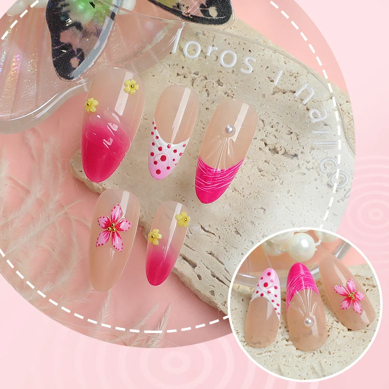 Dekoratives Floral Press-On Nail Art Set Karnz 1790636398