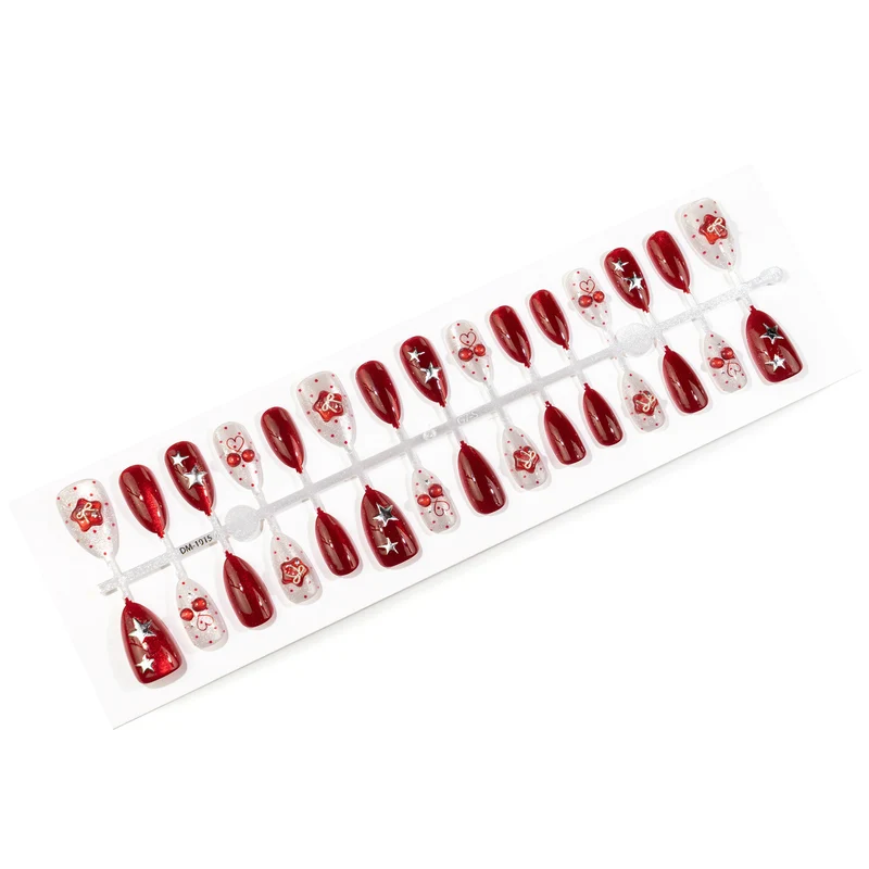 Kreatives thematisches Druck-nagelkunst-set mit dekorativen elementen Karnz