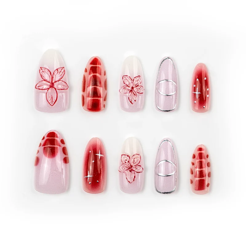 Künstlerisches Stiletto-Nagelkunst-Set Karnz