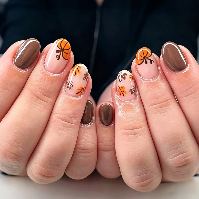 Künstlerisches saisonales Nagelkunst-Set Karnz