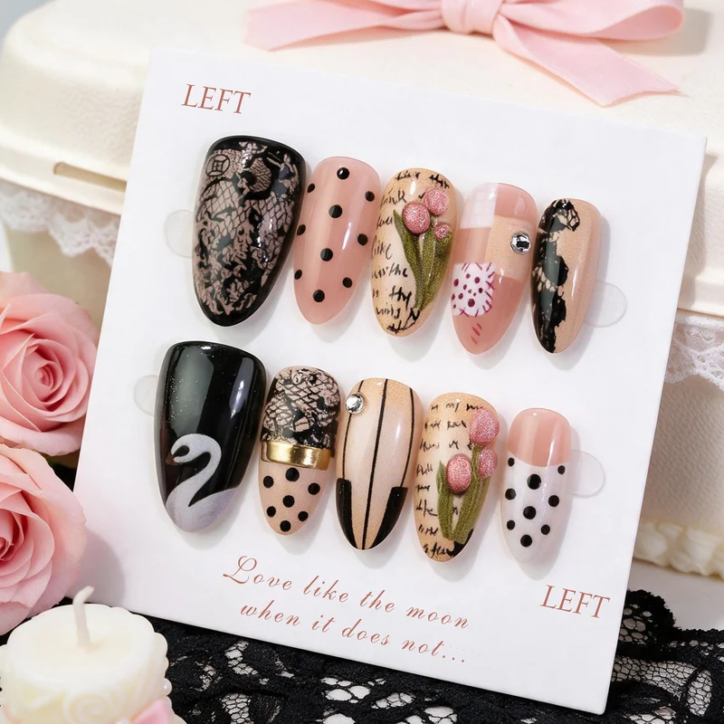 Künstlerische Nagelkunst Kollektion Karnz