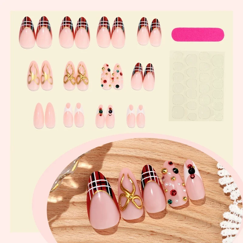 Kunstnagelset mit Glamourösen Designs und Stilvollen Akzenten Karnz