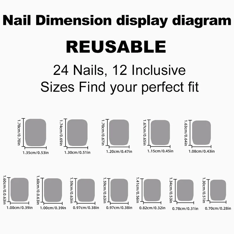 Kunstnagelset mit professionellem Design und pflegenden Eigenschaften Karnz