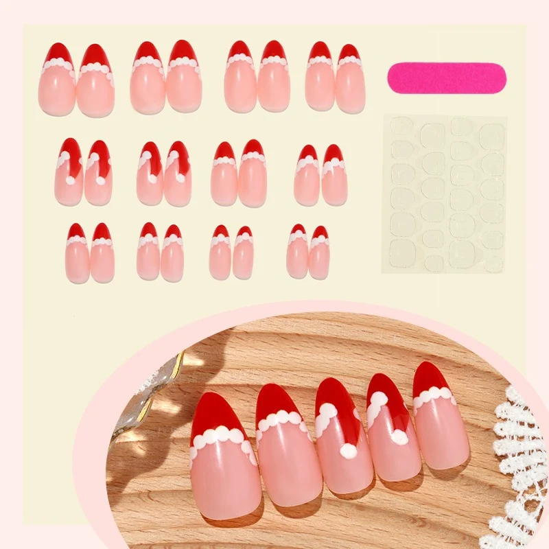 Kunstnagelset mit festlichem Design Karnz