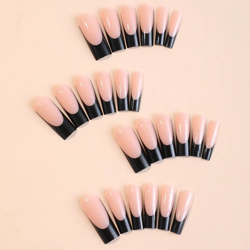 Kunstnagelset mit Eleganten Ombre-Design Karnz