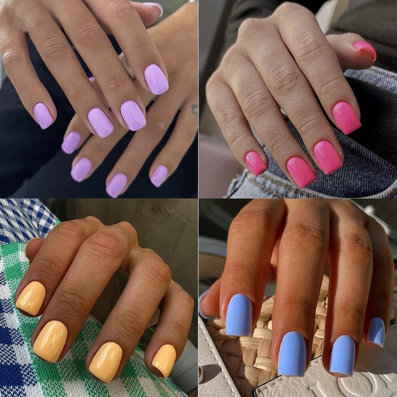 Kunstnagelset mit elegantem und natürlichem Glanz Karnz