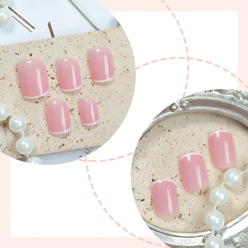 Kunstnagelset mit elegantem, natürlichem Look Karnz